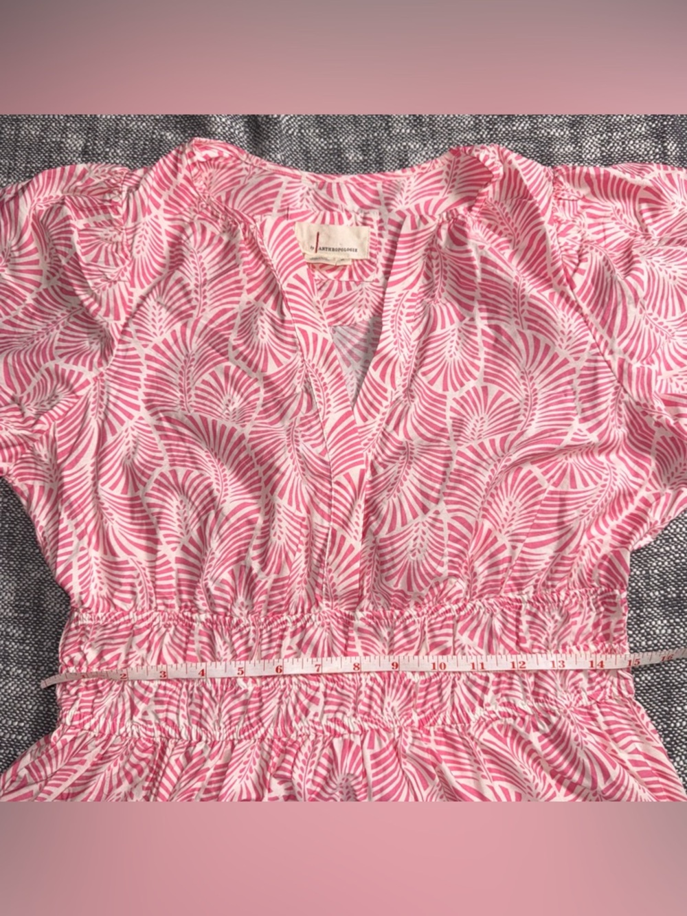 Anthropologie The Somerset Maxi Dress RASPBERRY/ Pink Size M - Picture 6 of 11